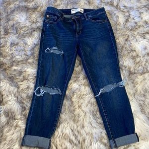 Garage ripped dark jeans size GARAGE 05